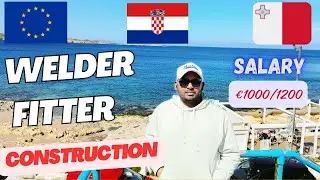 Welder jobs in Europe | welder & fitter job Europe | jobs  in Malta 🇲🇹