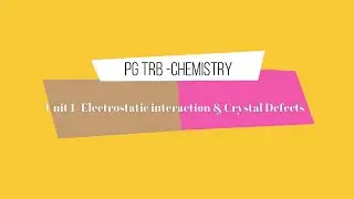 PGTRB Chemistry-Unit 1e (in Tamil)