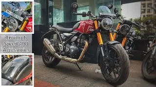 Triumph Speed 400 Official Accessories | User Review & Pricing