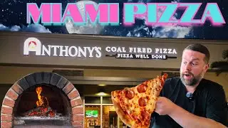 Anthony's Coal Fired Pizza - Miami, Florida - Full HONEST Review  🍕🔥2025