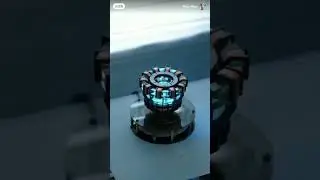 Iron Man Arc Reactor || #ironman #ark #tonystark #technology #movie #avengers #reaction
