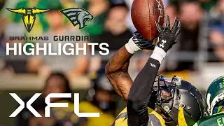 XFL - San Antonio Brahmas vs. Orlando Guardians (Highlights)