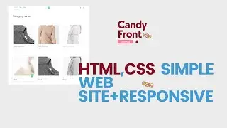 Simple web site  for juniors using html, css  with reponsive