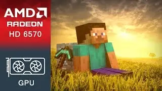 Minecraft Gameplay Radeon HD 6570