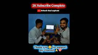 2K Subscribers Complete ❤️🎯 | Ye sirf shuruaat hai #shorts #yalgaar #ozee @Avinashrealaspirant