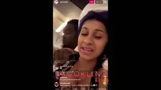 Cardi B and Offset go ig live on father's day