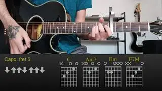 Adele - Easy On Me | Easy Guitar Lesson Tutorial with Chords/Tabs and Rhythm