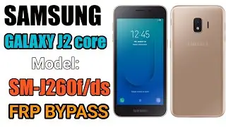 samsung galaxy J2 core/SM-j260f/FRP Bypass 2023.