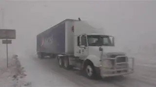 Blizzard Driving Conditions, Smoky Hill Road In Southlands 3/13/2019