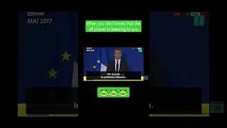 Epic Live TV fail #macron #frog #fail #funny #politics #funnyvideo #shortvideo #subscribe