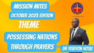 Possessing Nations Through Prayers