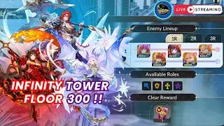 SEMOGA AMAN Push Infinity Tower 200-300 Sesi Joki Part 6 - Seven Knights Re:BIRTH