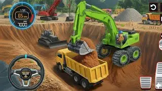 🚧 🔥 New Highway City Road Construction Game JCB Simulator 3D | Android Gameplay 2026🎮