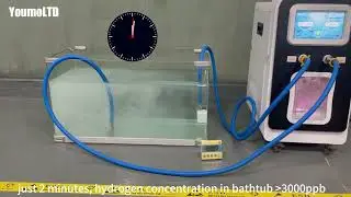 Hydrogen Bubble Bath Machine