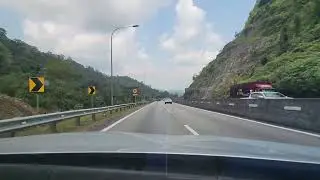Drive PLUS Highway from Ipoh to Changkat Jering Taiping Perak
