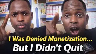 Option 1 (Most Safe &ndash; Story Focused):&ldquo;I Got Denied Monetization &mdash; This Is How I&rsquo;m Rebuilding