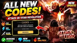 NEW UPDATE ⚠️ ALL NEW ATTACK ON TITAN REVOLUTION CODES IN AUGUST 2026 | NEW ROBLOX CODES 2026