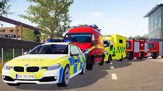 Emergency Call 112 – UK Police & All Firefighters on Duty | Full Emergency Response 4K