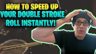 How To Speed Up Your Double Stroke Roll FAST: FREE Drum Lesson (Paul Monroe)