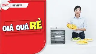 Máy sấy hoa quả mini 6 khay hiệu năng cao: giá rẻ nhưng chất lượng vượt trội?