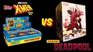 Deadpool Panini vs XMEN Topps #marvel #Tradingcards #unboxing