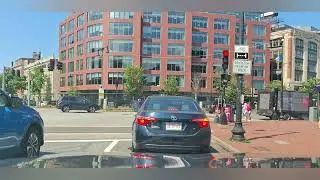 Driving around Boston, Boston Univ. Bridge, Fenway Park, Somerville, Medford. #farizanoroadtrip 
