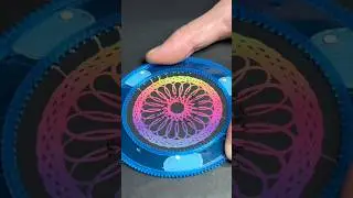 What does this pattern resemble???Magic Ruler Small ruler,big wisdom #shorts#2024#shorts #Spirograph