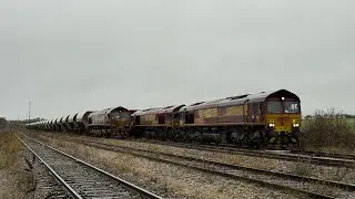 DB Cargo France Class 66s - 7/12/25
