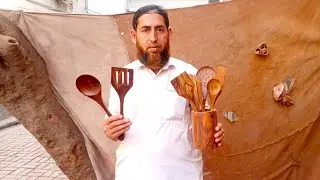 Exquisite Handcrafted Wooden Utensils for Cooking | Manufacturing Movements