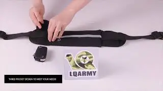 Portable water bottle waist pack: The perfect solution to outdoor drinking water problems