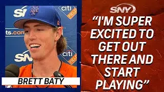 Brett Baty on being called up to the Mets, advice from Brandon Nimmo | Mets Pre Game | SNY