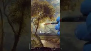 This could ruin it &mdash; but it worked. Original oil painting