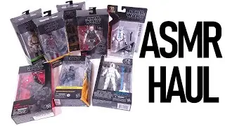 Star Wars Black Series ASMR! Mandalorians, Bounty Hunters, and 501st Trooper!