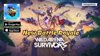 Wild Arena Survivors Game Play | Battle Royale | Android