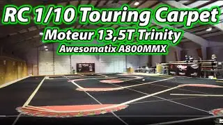 Ma 1ère Voiture RC Touring de compétition !   Awesomatix A800mmx - Carpet Lovan