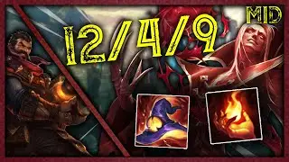 4 Million Mastery Vladimir Mid vs Graves Mid Matchup || 12/4/9