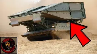 How NOT to disembark from armored bridge laying vehicles