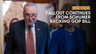 Fallout Continues From Schumer Backing GOP Bill