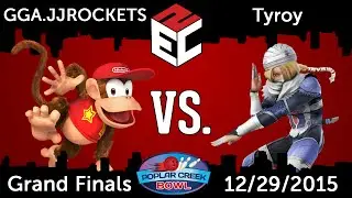 Poplar Creek Bowl #29 - GGA.JJROCKETS (Diddy Kong) vs. Tyroy (Sheik) - GF
