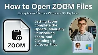How to Open ZOOM Files (Zoom Update Download)