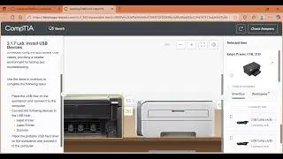 Lab: Install USB Devices  2.1.7