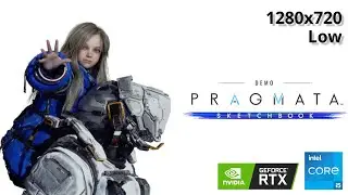 Pragmata Sketchbook Demo | Intel Core i5-13420H + NVIDIA RTX 2050