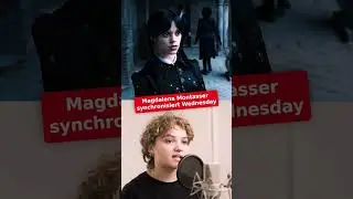 Wednesday Addams / Jenna Ortega synchronisiert von Magdalena Montasser