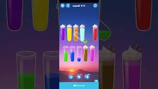 Water Sort 111, 112, 113, 114, 115