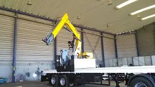 COPMA CRANES 340 Roller Crane on semi trailer