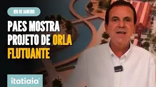 PREFEITO EDUARDO PAES PUBLICA PROJETO DE UMA ORLA FLUTUANTE QUE SERÁ CONSTRUÍDA NO RIO DE JANEIRO