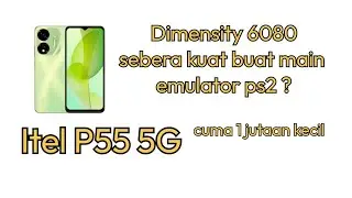 Itel P55 5G Test Ps2 Emulator | Dimensity 6080 | AetherSX