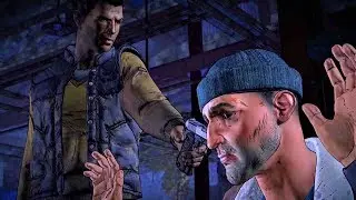 Javier Kills Max in Richmond Warehouse (Walking Dead | Telltale Games)