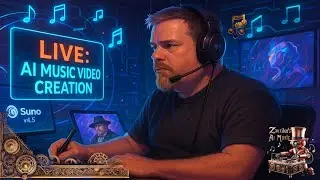 How I Make AI Music Videos &ndash; Live Production + Q&A