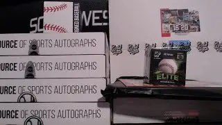 10 ITEM BASEBALL MEMORABILIA MIXER BOX BREAK 2025 GOLD RUSH HIT PARADE TRISTAR RSA 12-5-2025